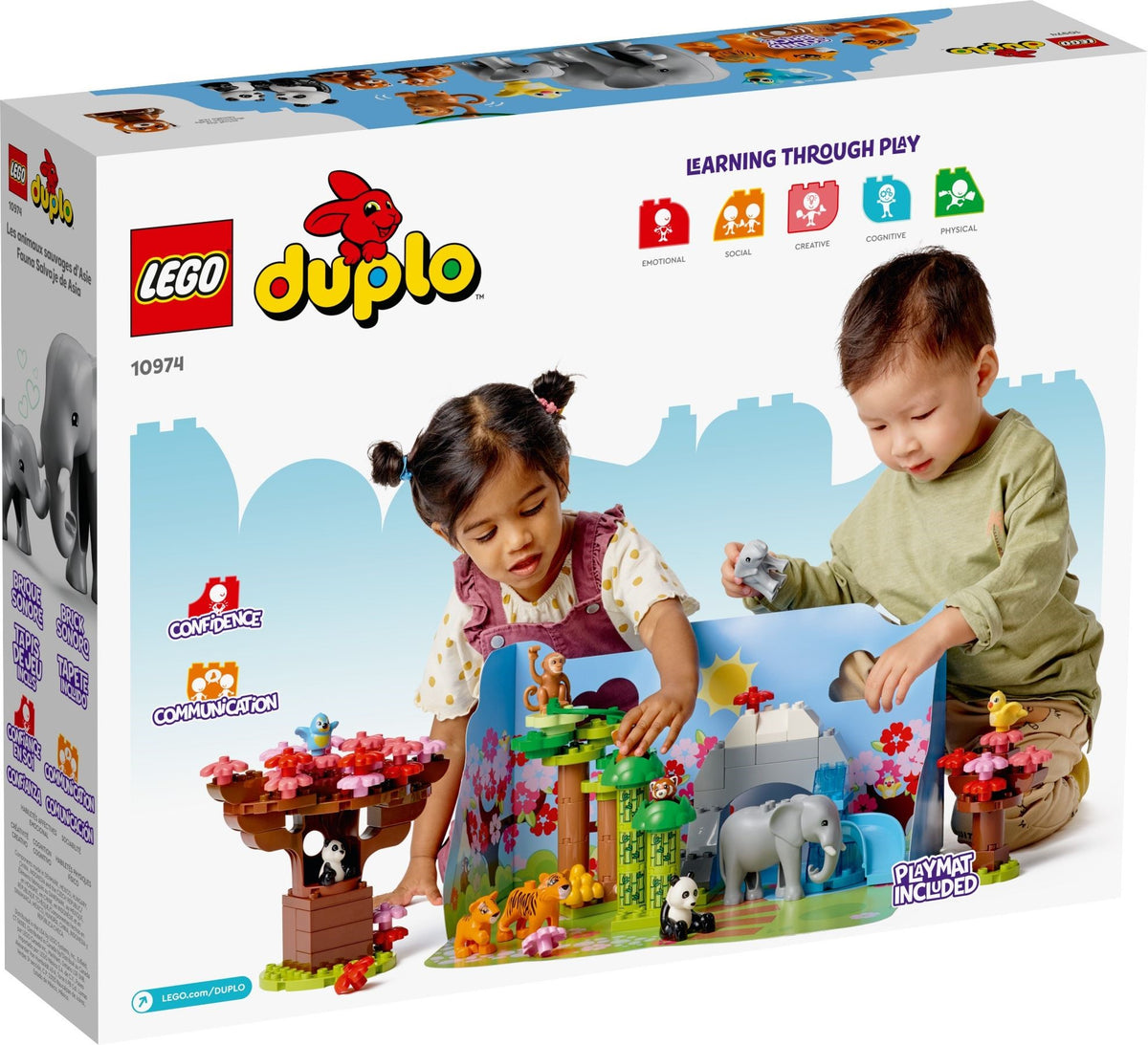 LEGO DUPLO 10974 Wilde Tiere Asiens