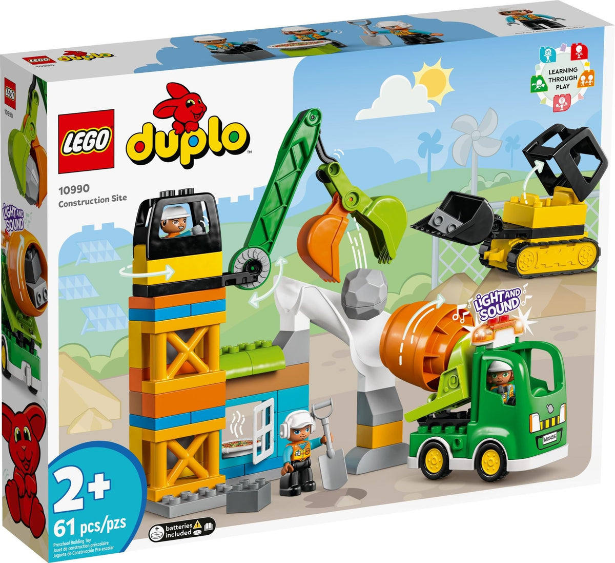 LEGO DUPLO 10990 Baustelle mit Baufahrzeugen