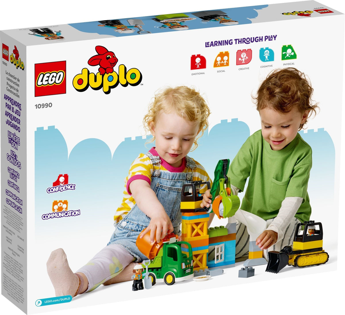 LEGO DUPLO 10990 Baustelle mit Baufahrzeugen