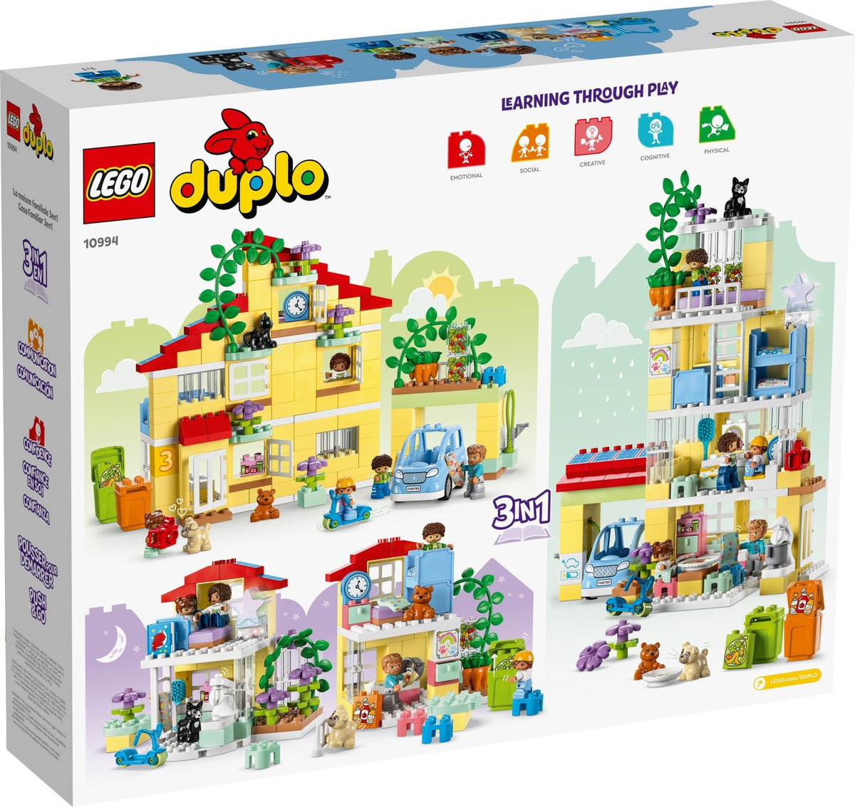 LEGO DUPLO 10994 3-in-1-Familienhaus