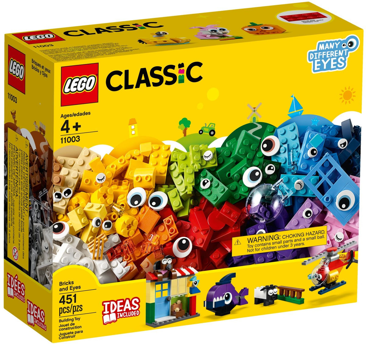 LEGO Classic 11003 Bausteine - Witzige Figuren