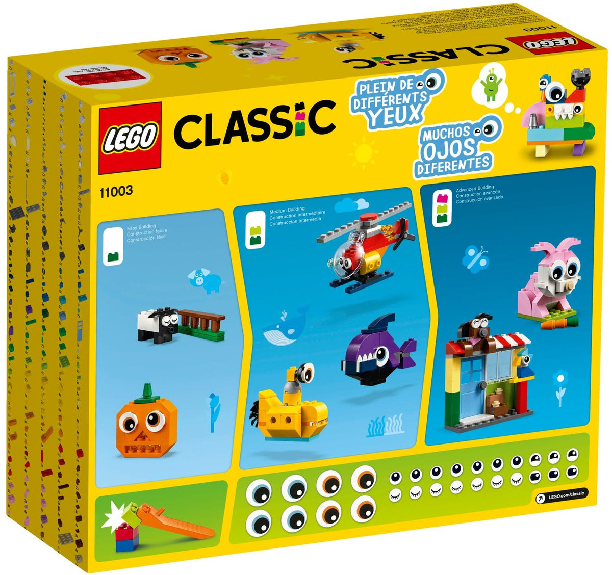LEGO Classic 11003 Bausteine - Witzige Figuren