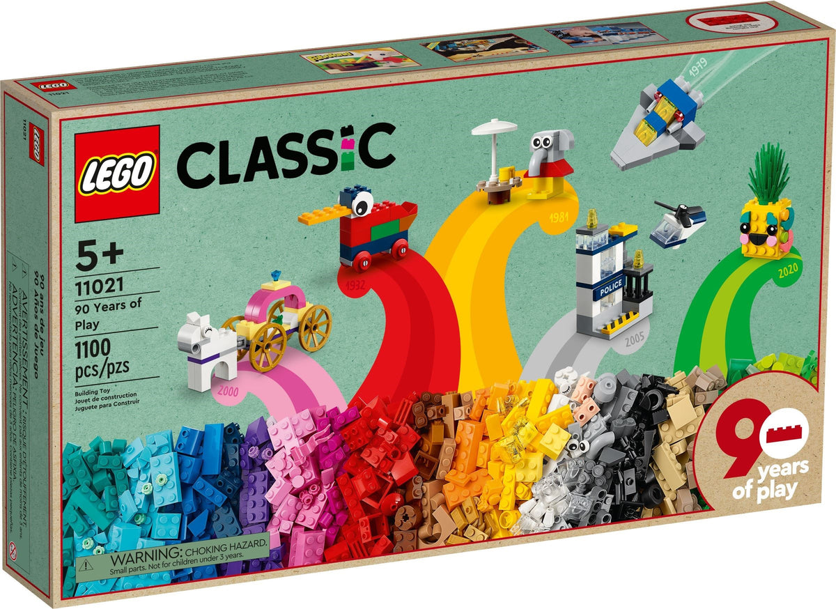 LEGO Classic 11021 90 Jahre Spielspaß