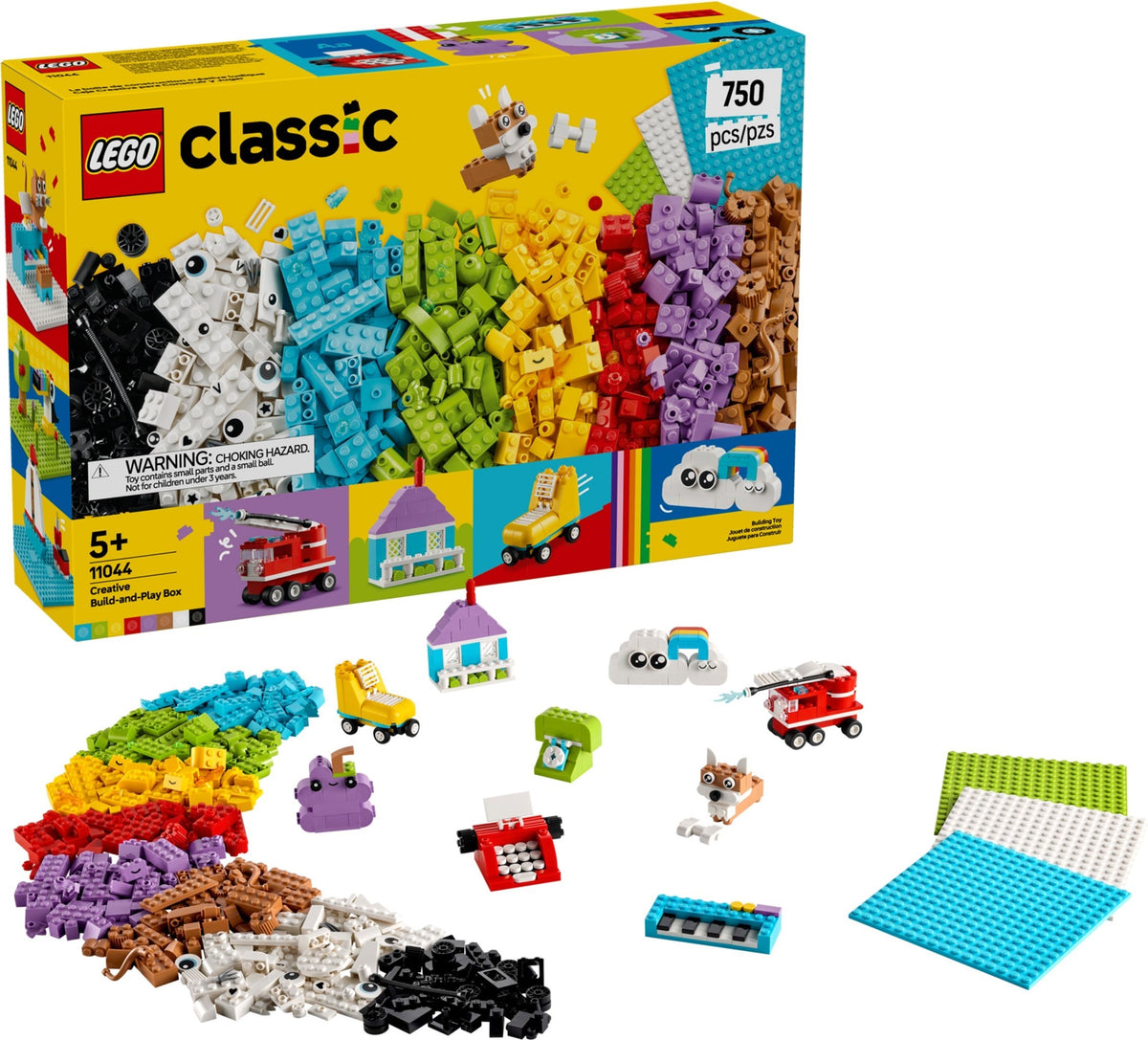 LEGO Classic 11044 Kreativset zum Bauen und Spielen