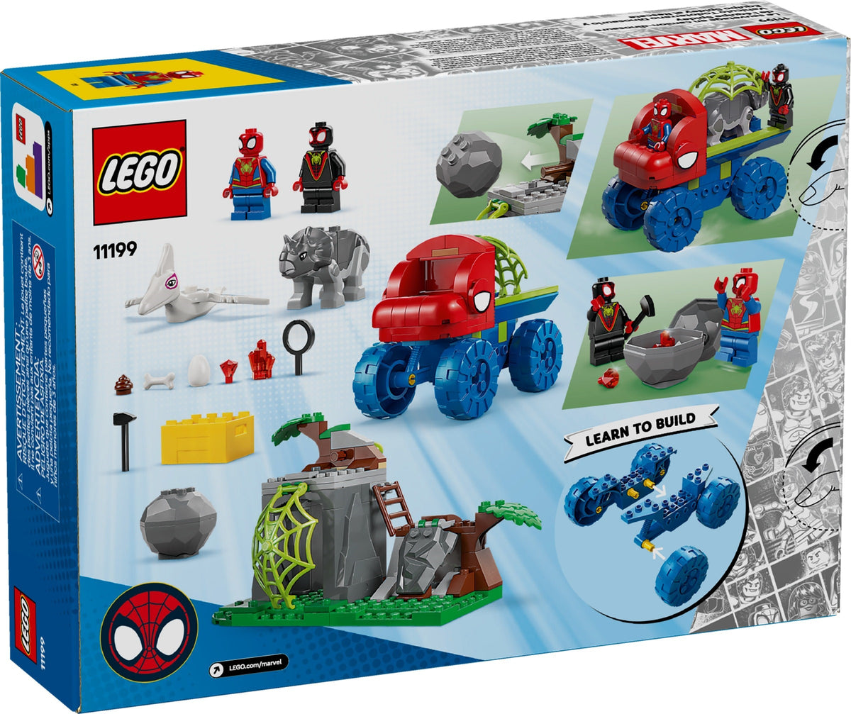 LEGO Marvel Super Heroes 11199 Spideys Team auf Rettungsmission im Dino-Truck