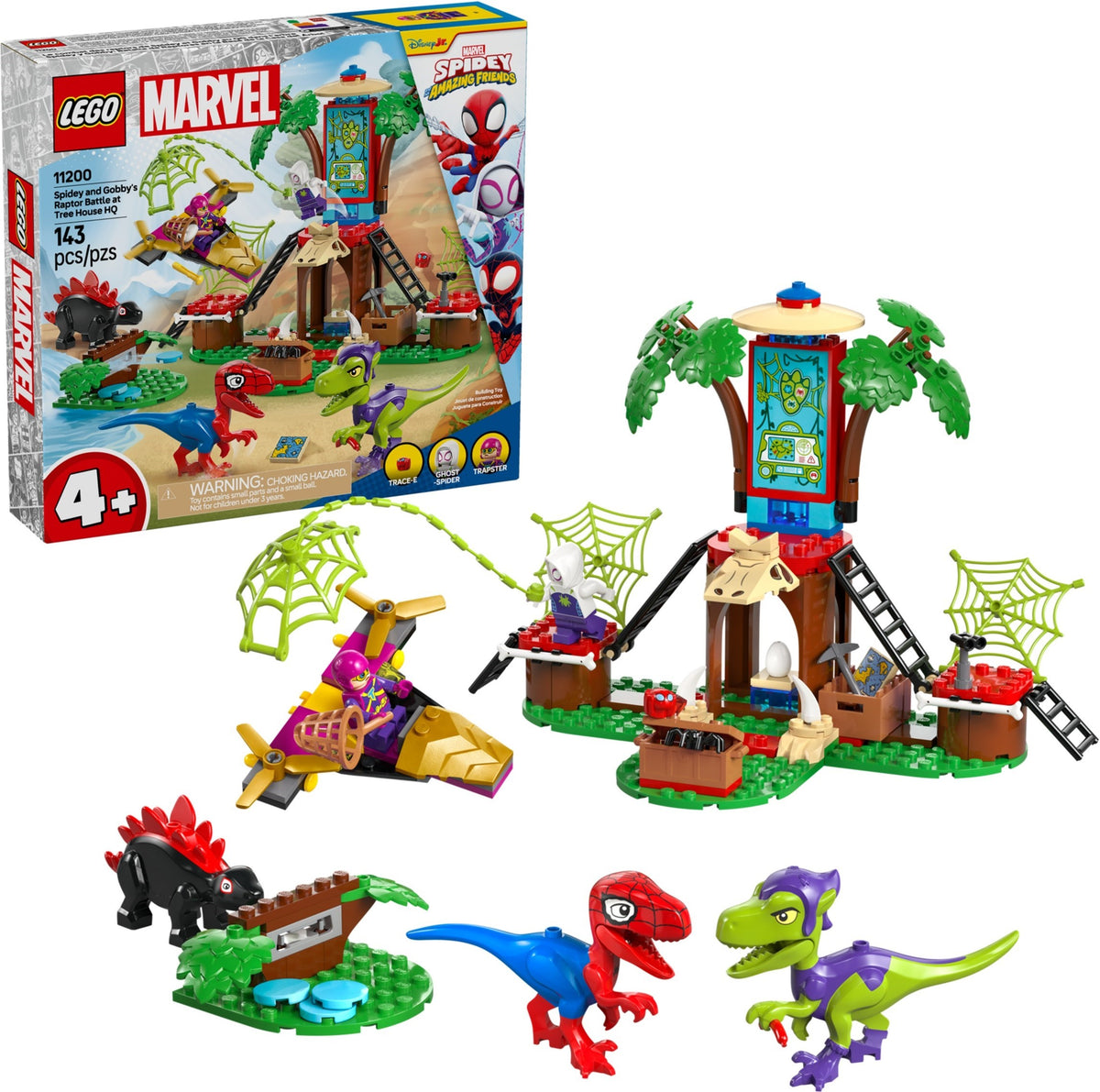 LEGO DC Super Heroes 11200 Showdown am Baumhaus: Spidey-Rex vs. Gobby-Raptor