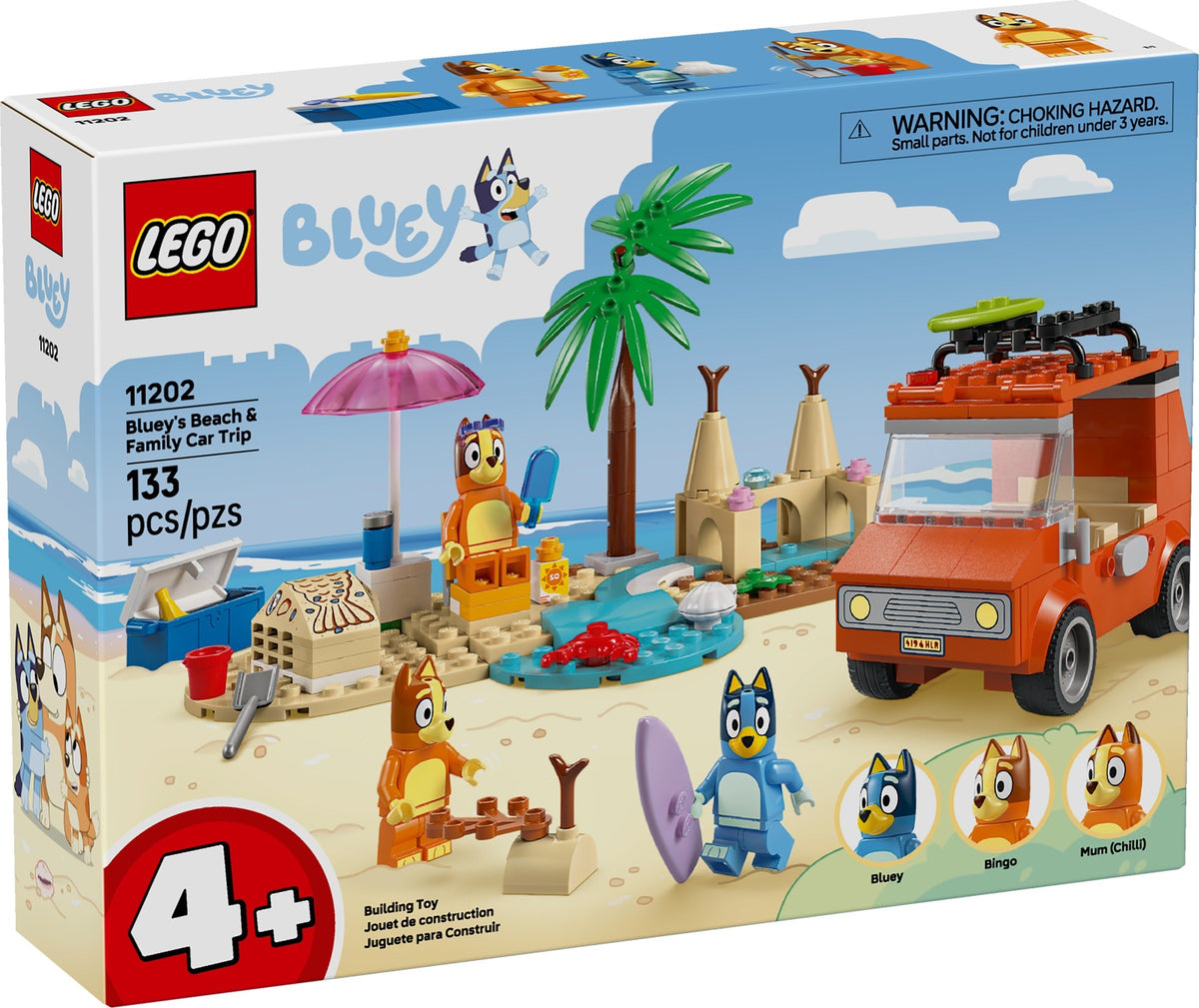 LEGO Bluey 11202 Blueys Strandausflug