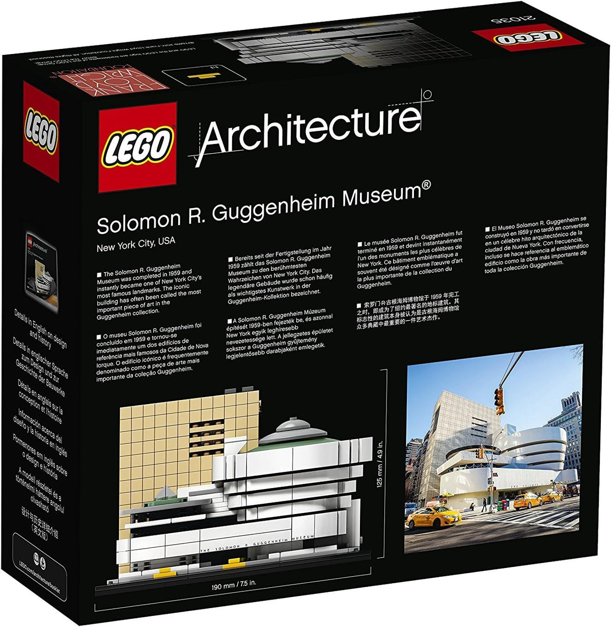 LEGO Architecture 21035 Solomon R. Guggenheim Museum
