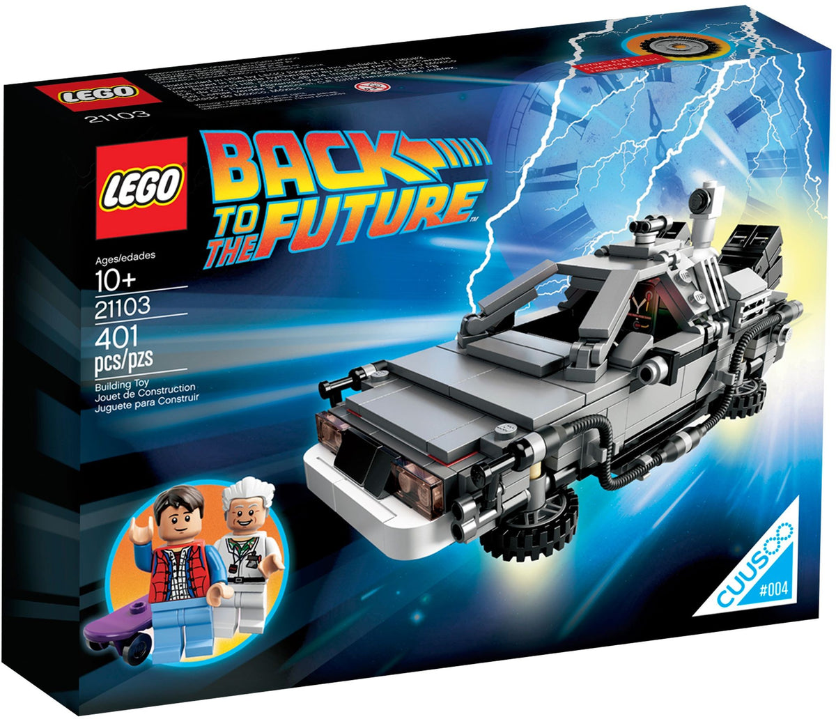 LEGO Ideas 21103 DeLorean Zeitmaschine
