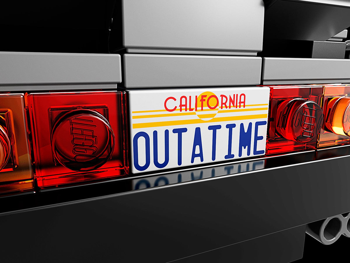 LEGO Ideas 21103 DeLorean Zeitmaschine