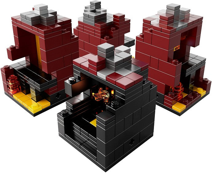LEGO Minecraft 21106 Micro World – The Nether