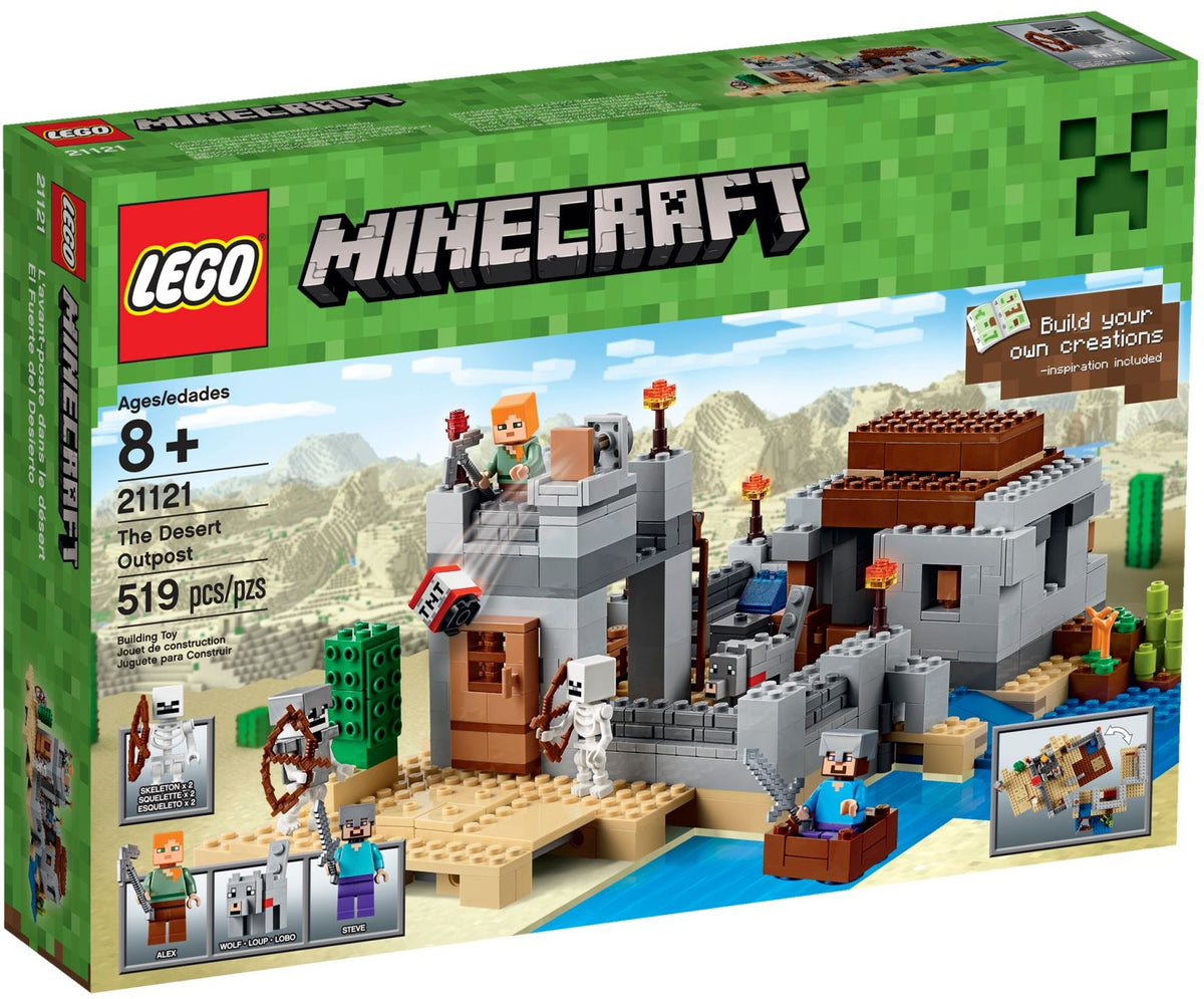 LEGO Minecraft 21121 Der Wüstenaußenposten