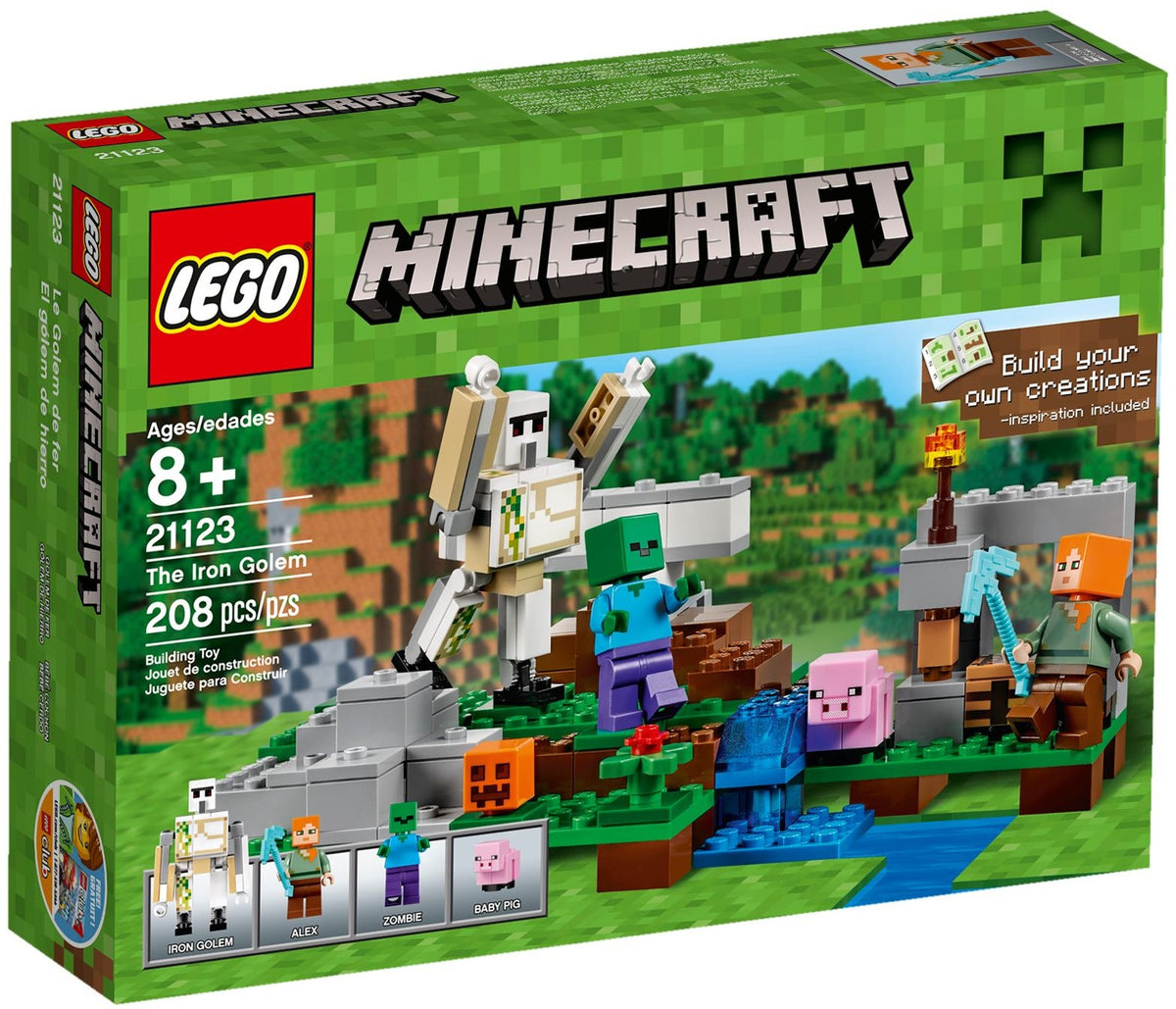 LEGO Minecraft 21123 Der Eisengolem