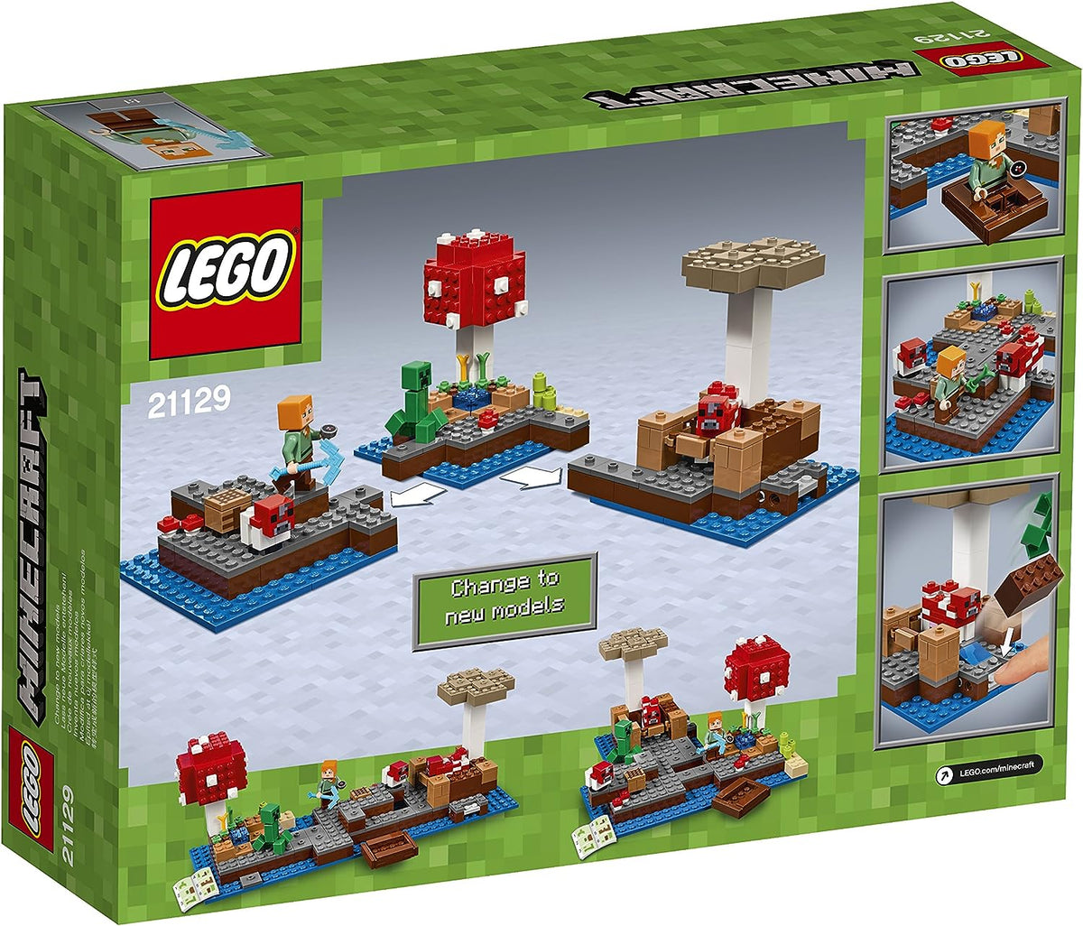 LEGO Minecraft 21129 Die Pilzinsel