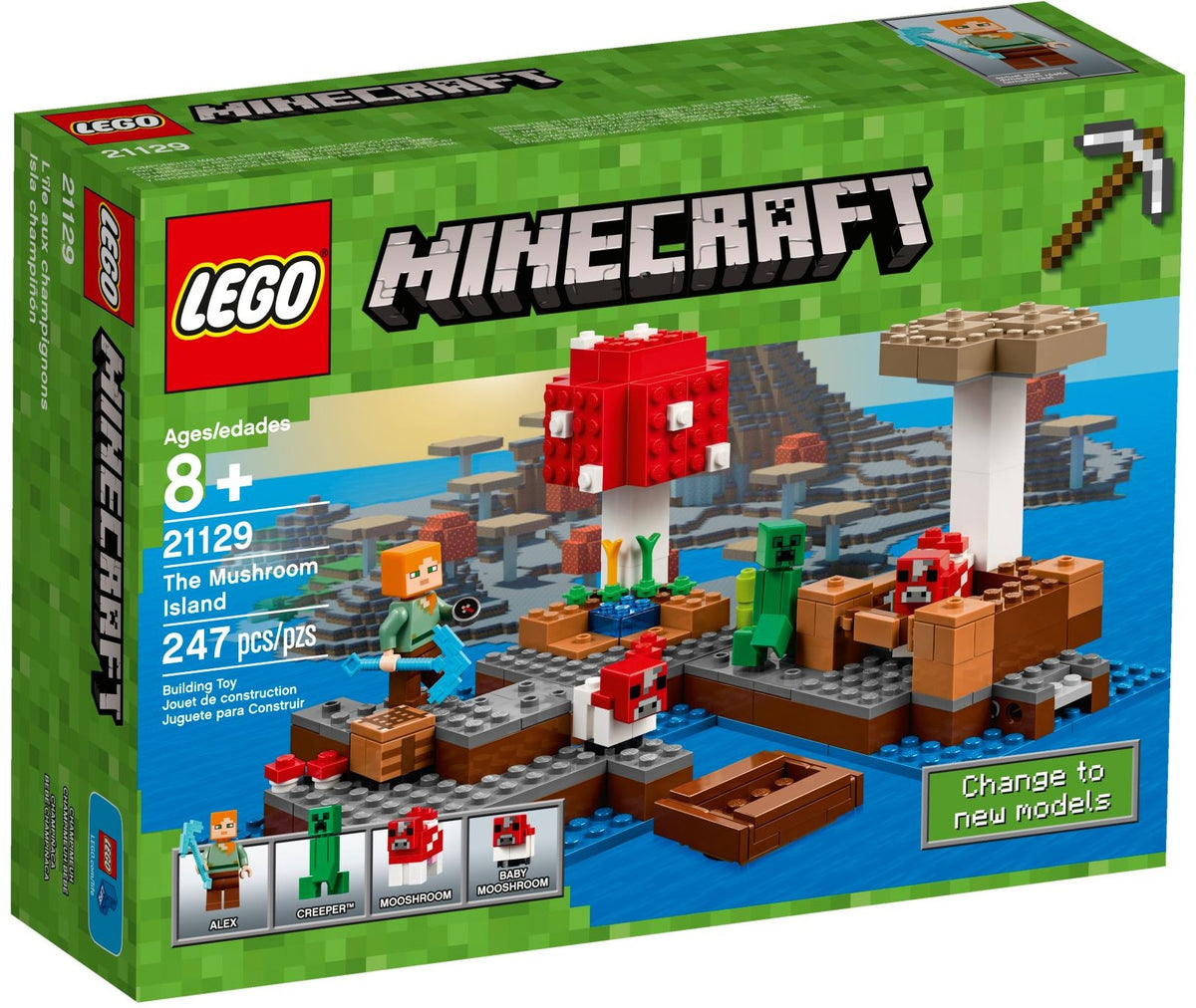 LEGO Minecraft 21129 Die Pilzinsel