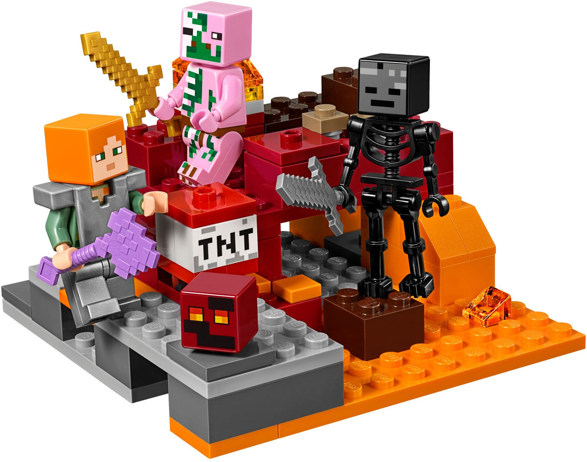 LEGO Minecraft 21139 Netherabenteuer
