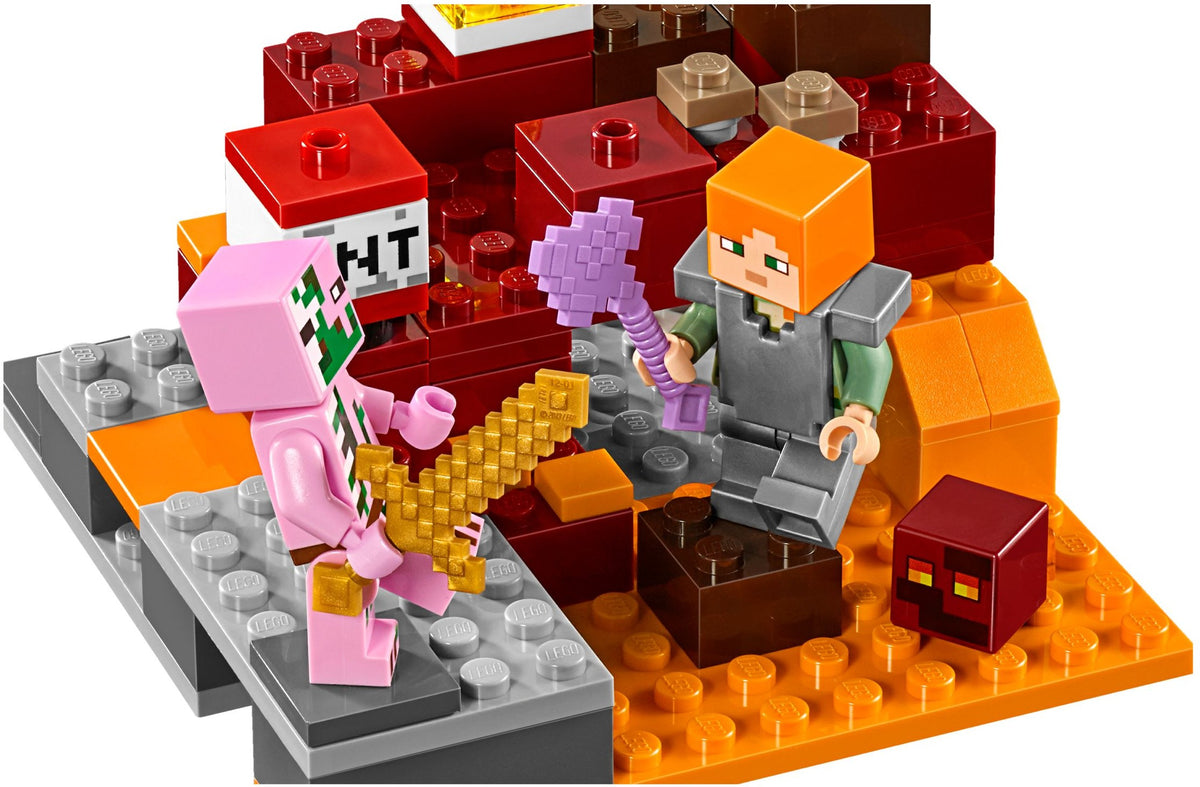 LEGO Minecraft 21139 Netherabenteuer