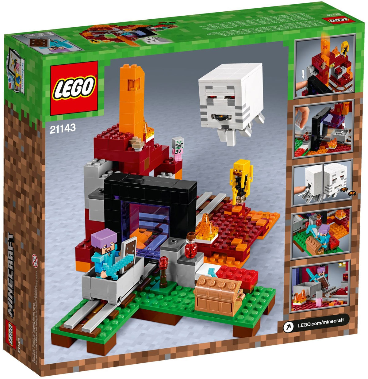 LEGO Minecraft 21143 Netherportal
