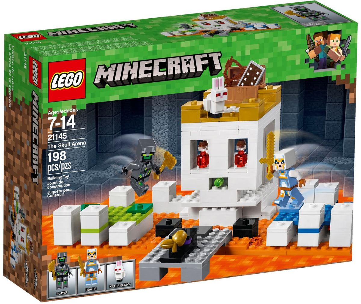 LEGO Minecraft 21145 Die Totenkopfarena