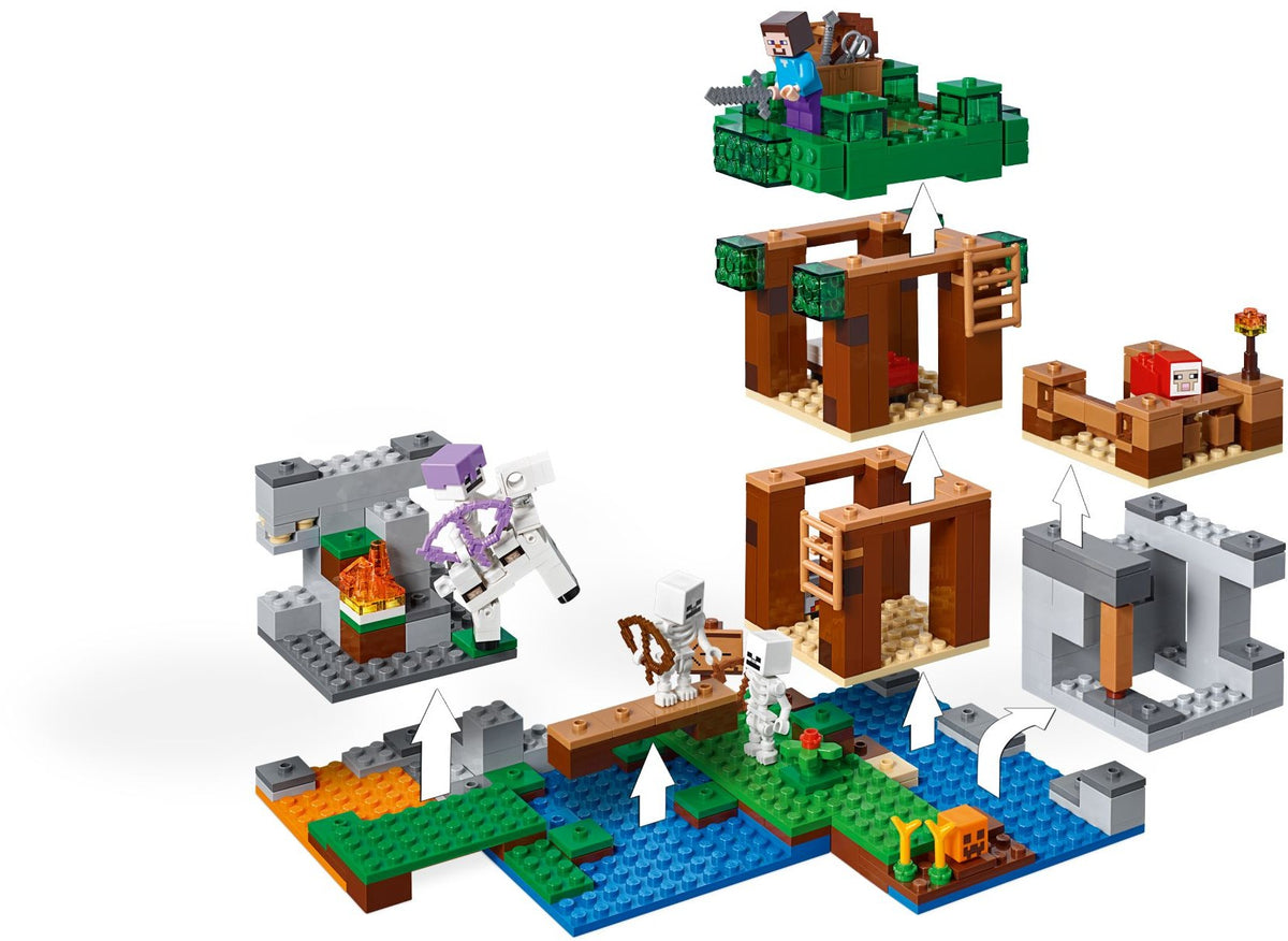 LEGO Minecraft 21146 Die Skelette kommen!