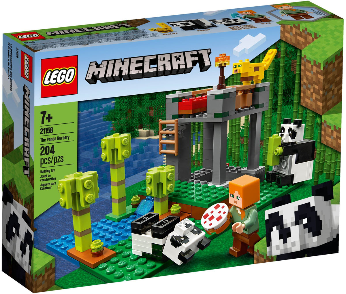 LEGO Minecraft 21158 Der Panda-Kindergarten