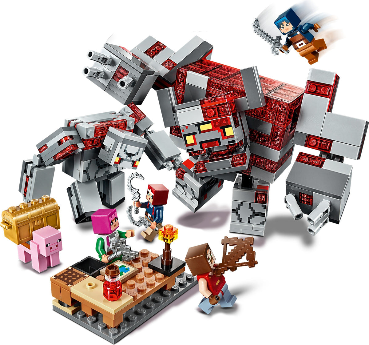 LEGO Minecraft 21163 Das Redstone-Kräftemessen