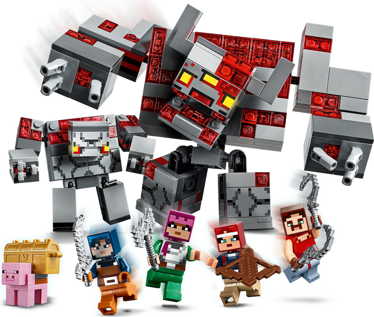 LEGO Minecraft 21163 Das Redstone-Kräftemessen