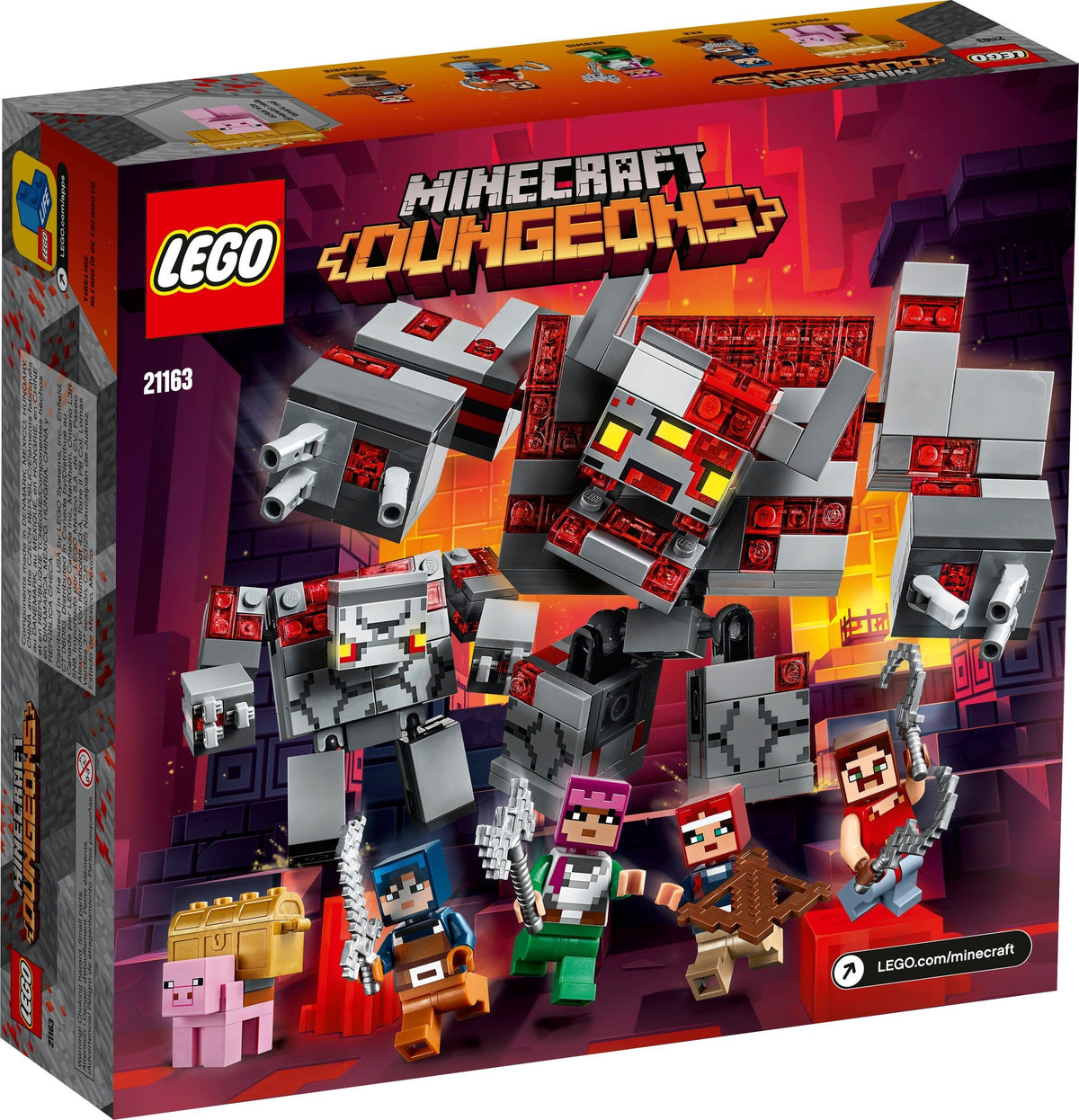 LEGO Minecraft 21163 Das Redstone-Kräftemessen