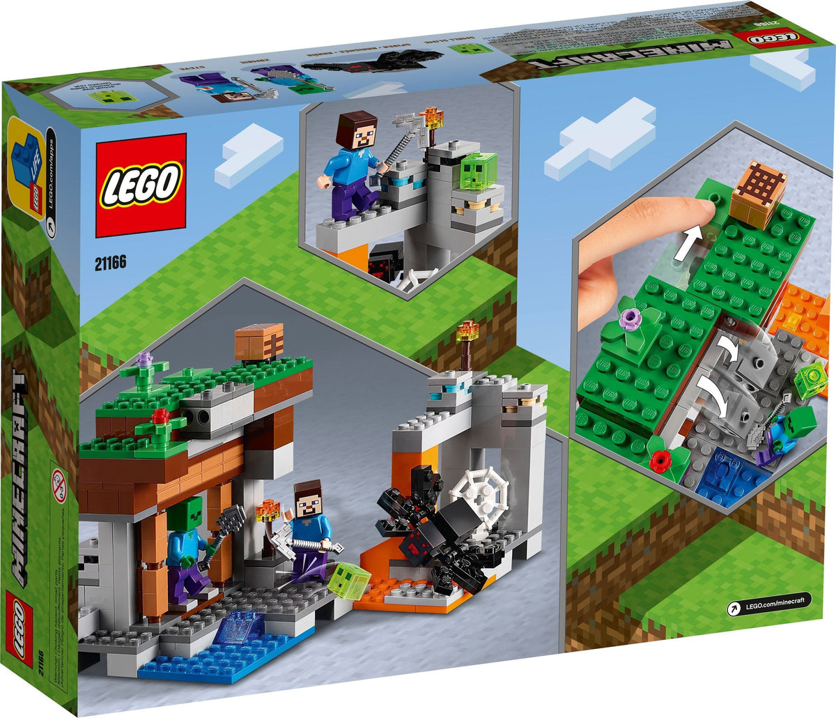 LEGO Minecraft 21166 Die verlassene Mine