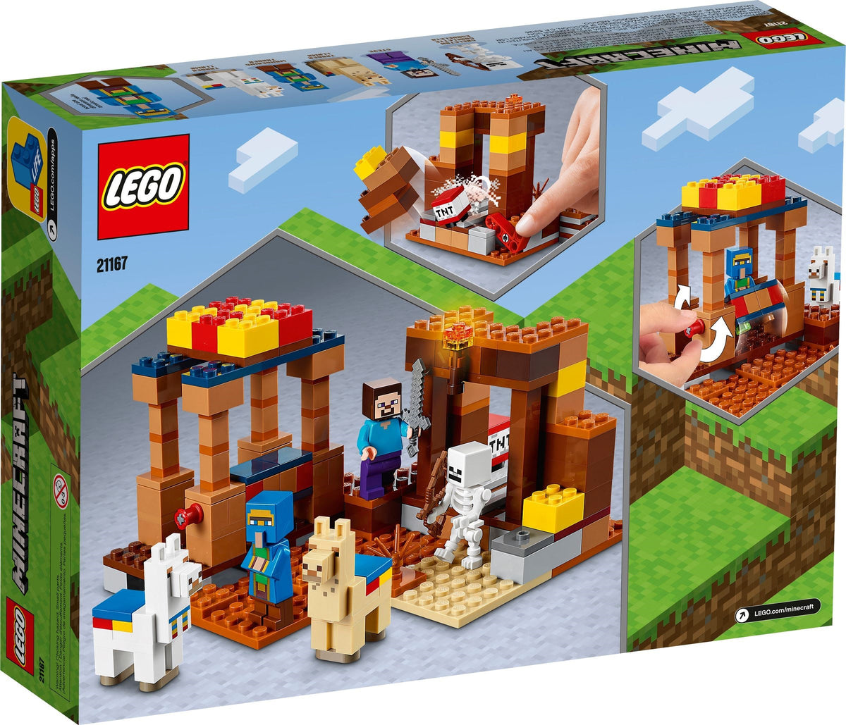 LEGO Minecraft 21167 Der Handelsplatz