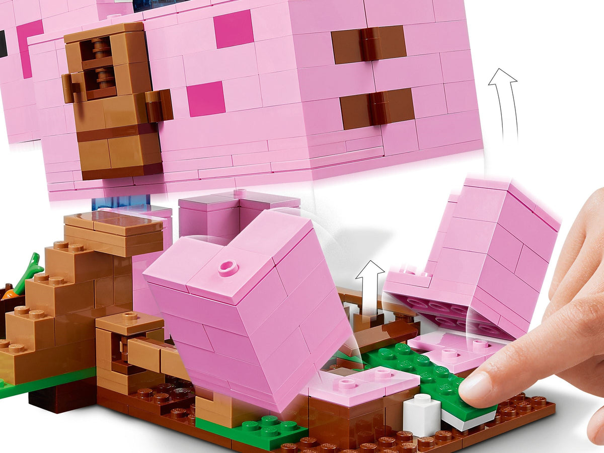 LEGO Minecraft 21170 Das Schweinehaus