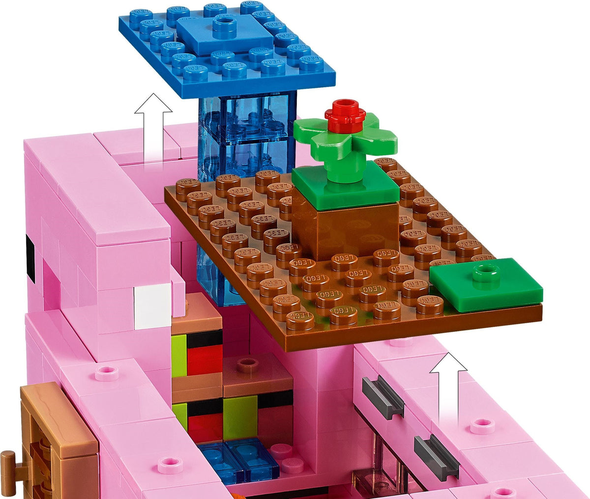 LEGO Minecraft 21170 Das Schweinehaus