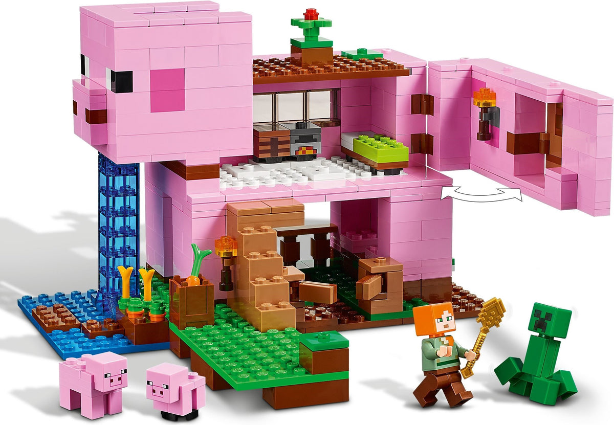 LEGO Minecraft 21170 Das Schweinehaus