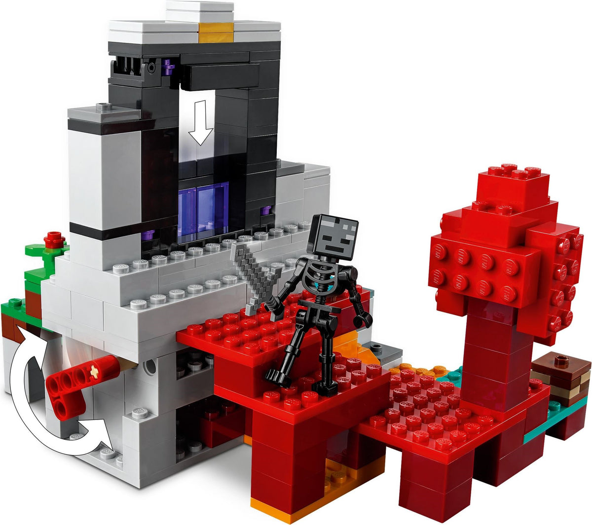 LEGO Minecraft 21172 Das zerstörte Portal
