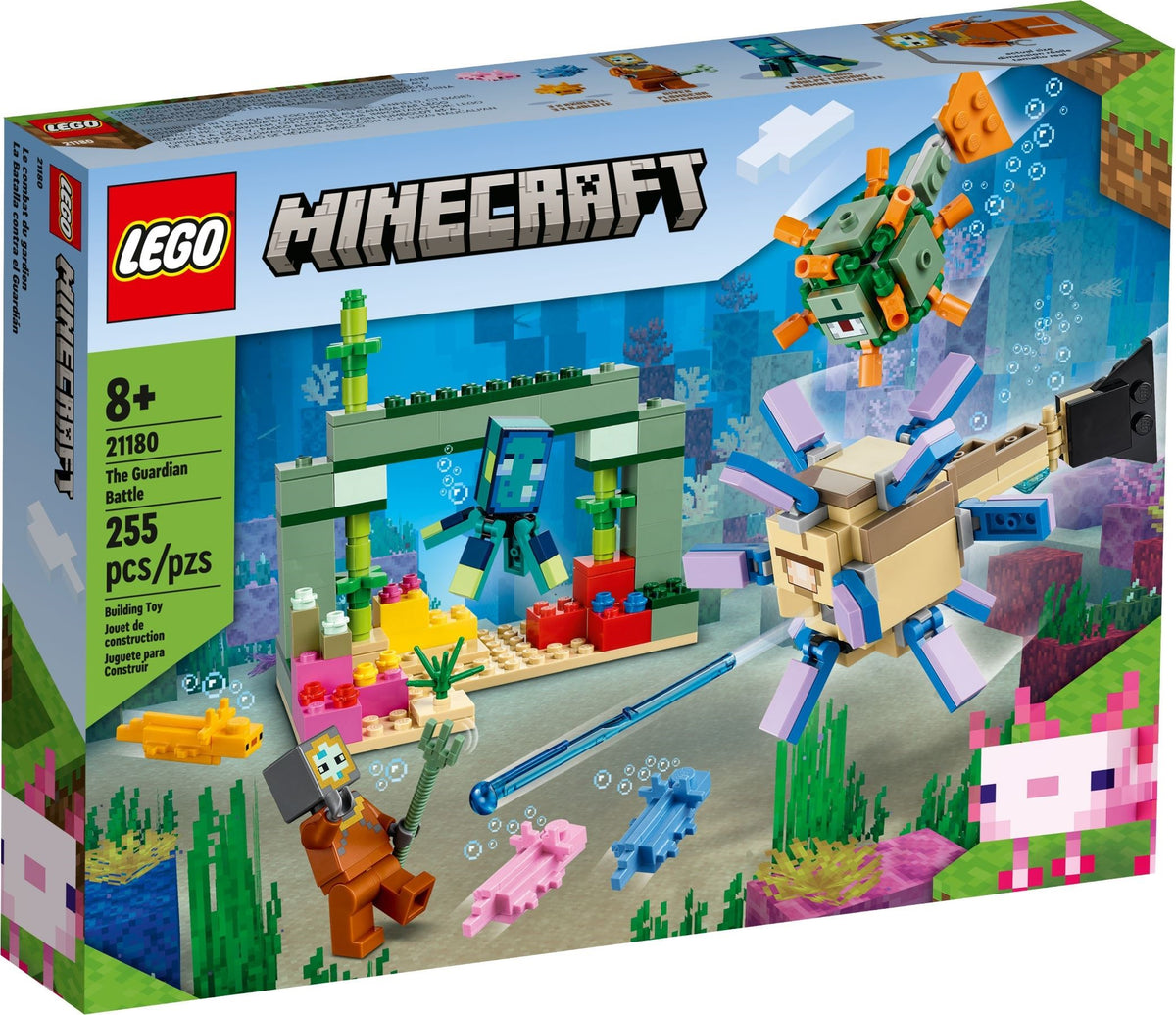 LEGO Minecraft 21180 Das Wächterduell