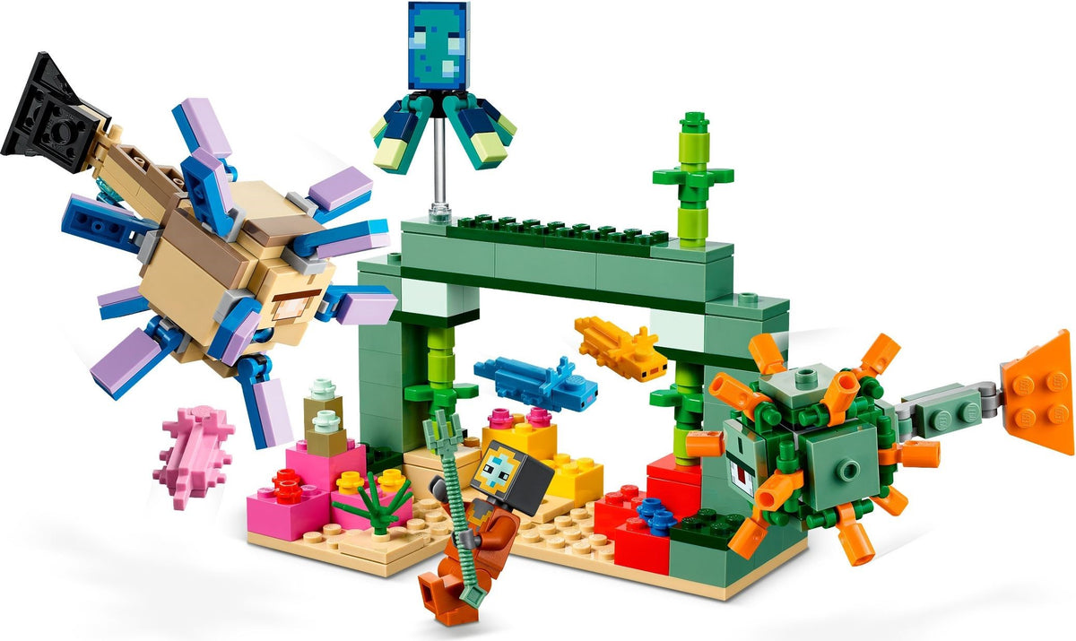 LEGO Minecraft 21180 Das Wächterduell