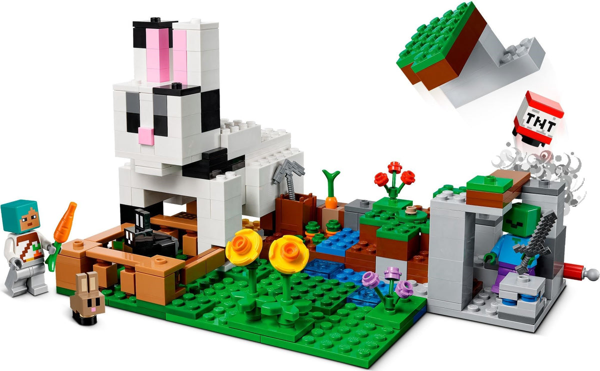 LEGO Minecraft 21181 Die Kaninchenranch
