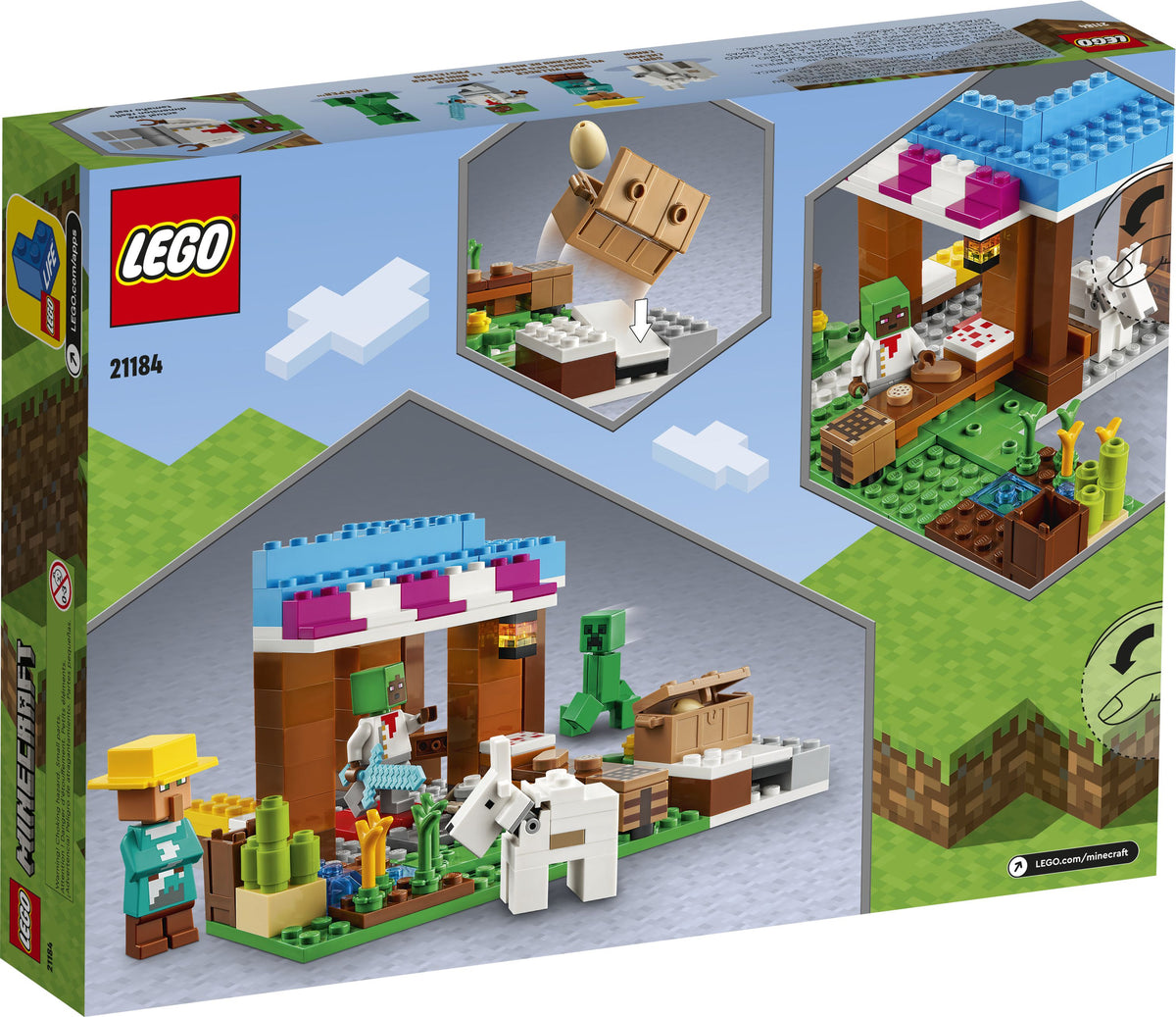 LEGO Minecraft 21184 Die Bäckerei