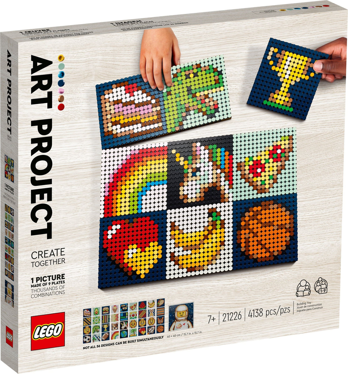 LEGO ART 21226 Gemeinsames Kunstprojekt