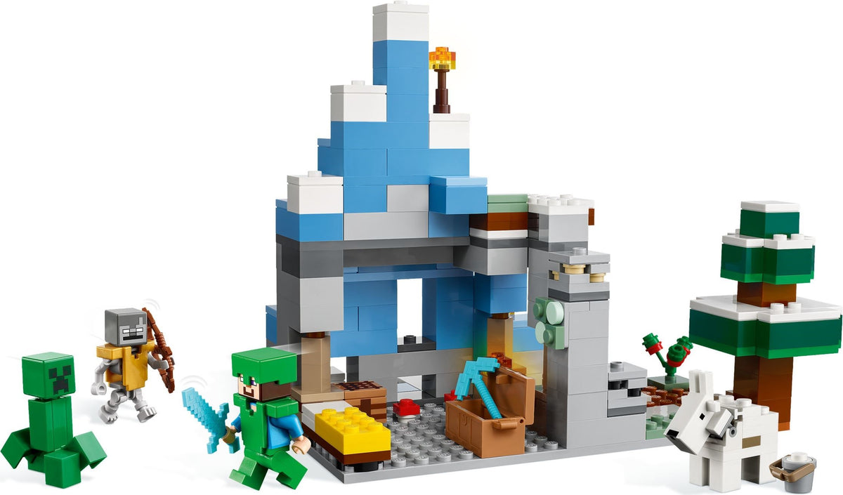 LEGO Minecraft 21243 Die Vereisten Gipfel
