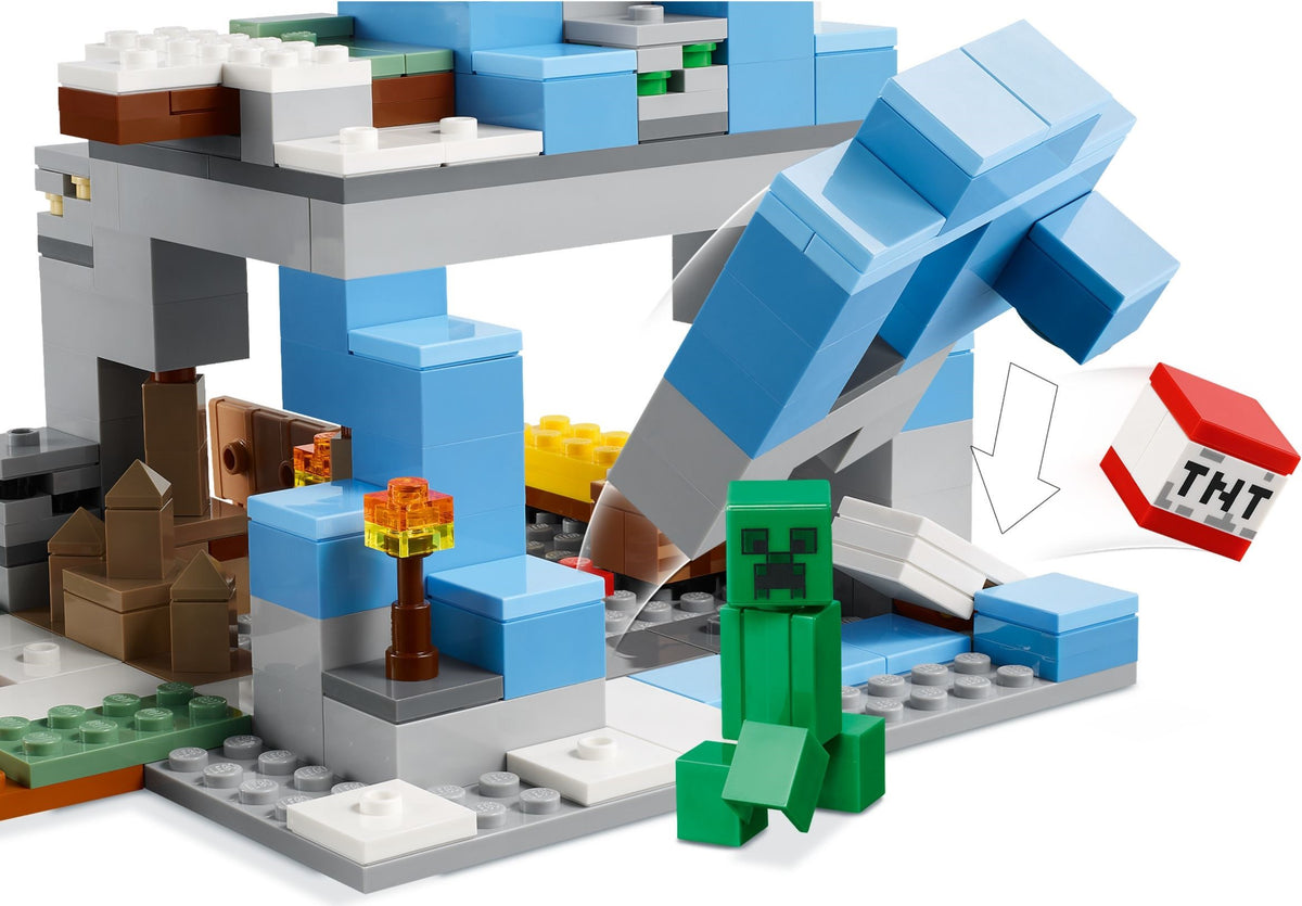 LEGO Minecraft 21243 Die Vereisten Gipfel