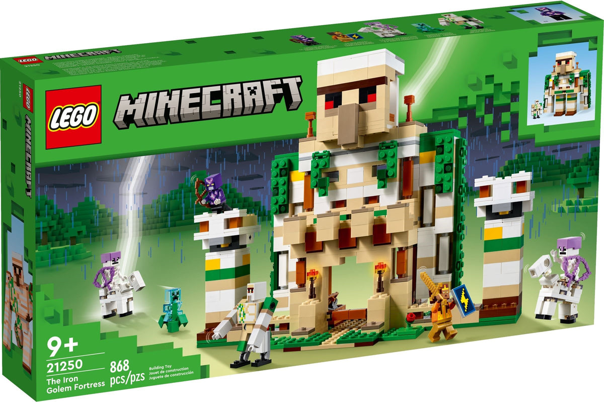 LEGO Minecraft 21250 Die Eisengolem-Festung
