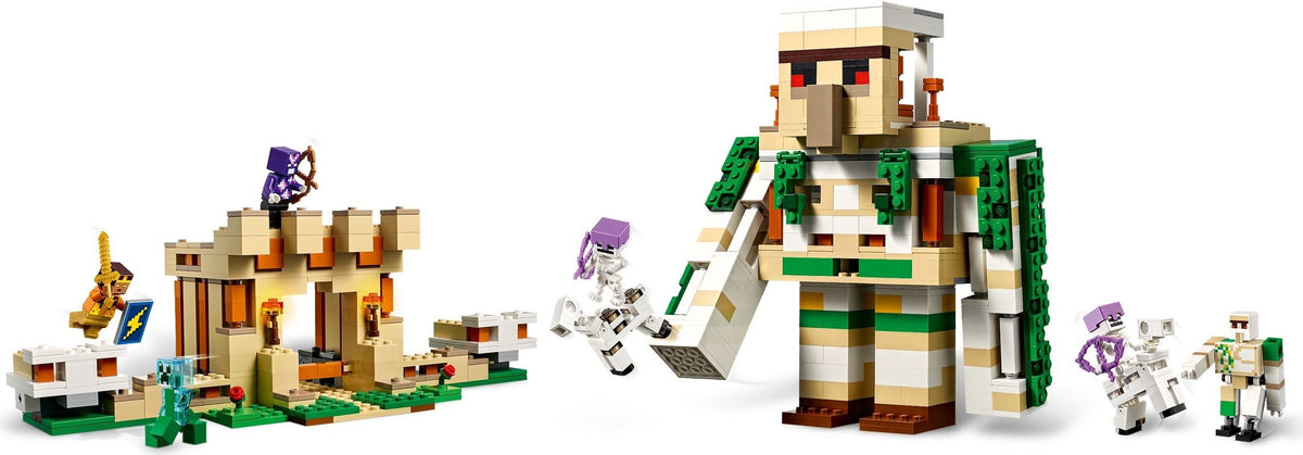 LEGO Minecraft 21250 Die Eisengolem-Festung