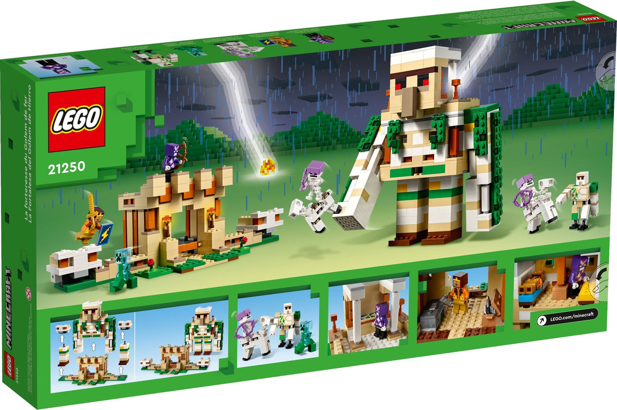 LEGO Minecraft 21250 Die Eisengolem-Festung