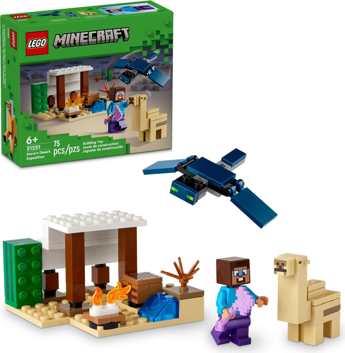LEGO Minecraft 21251 Steves Wüstenexpedition