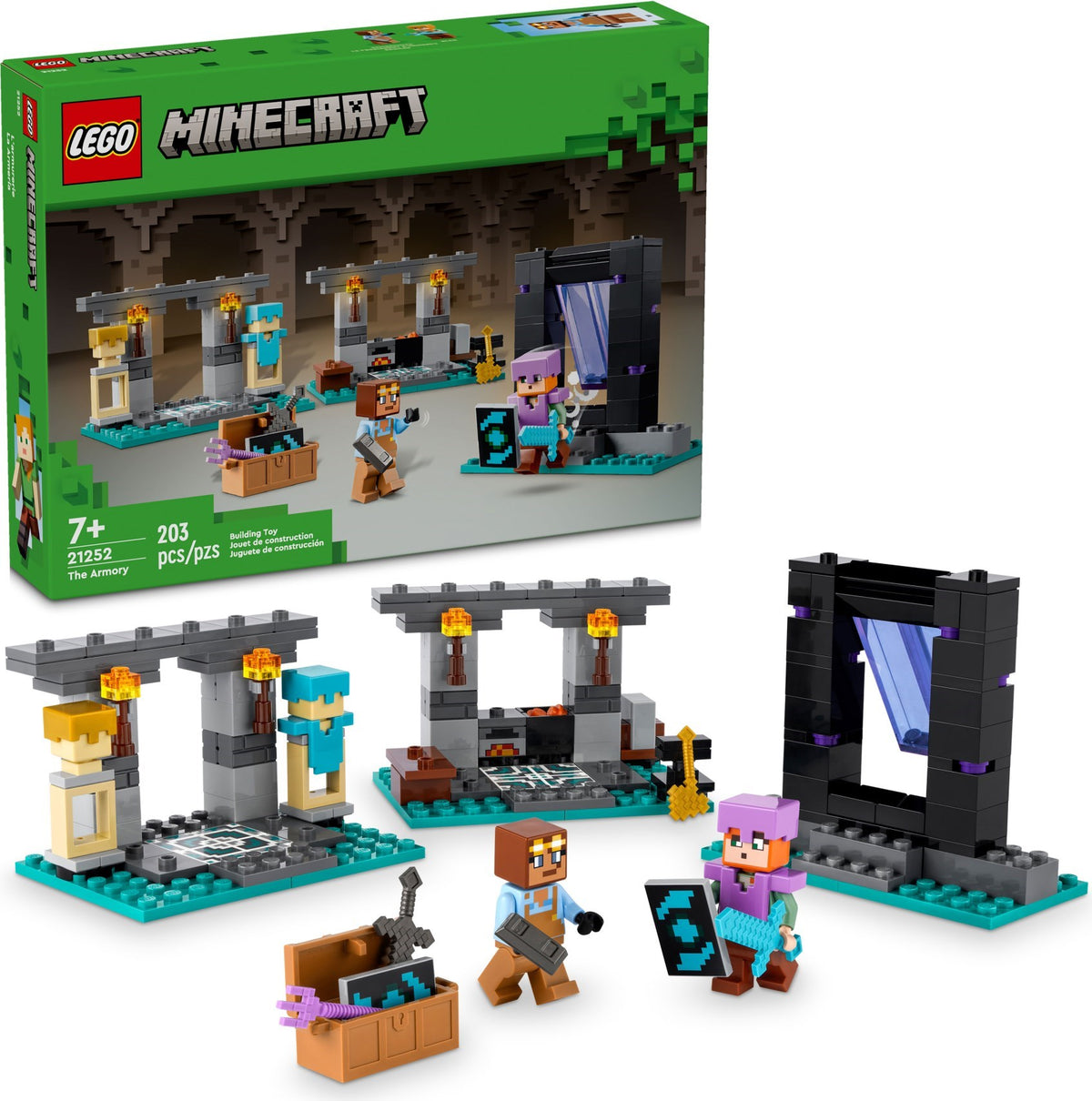 LEGO Minecraft 21252 Die Waffenkammer