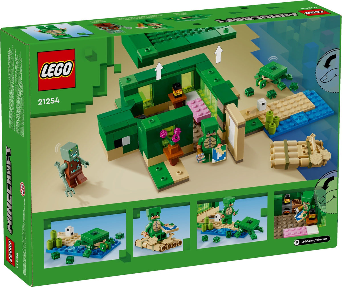 LEGO Minecraft 21254 Das Schildkrötenstrandhaus