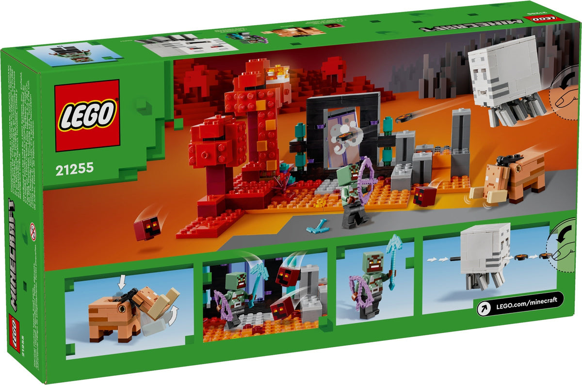LEGO Minecraft 21255 Hinterhalt am Netherportal