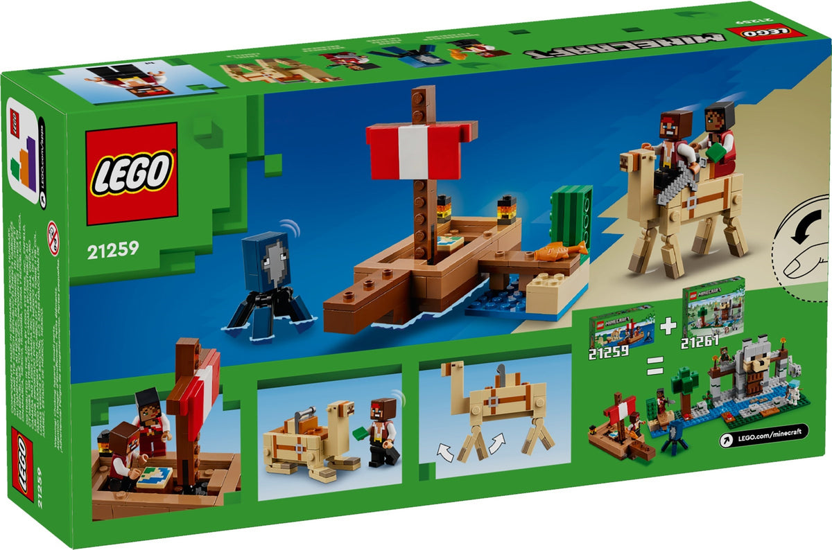 LEGO Minecraft 21259 Die Piratenschiffreise