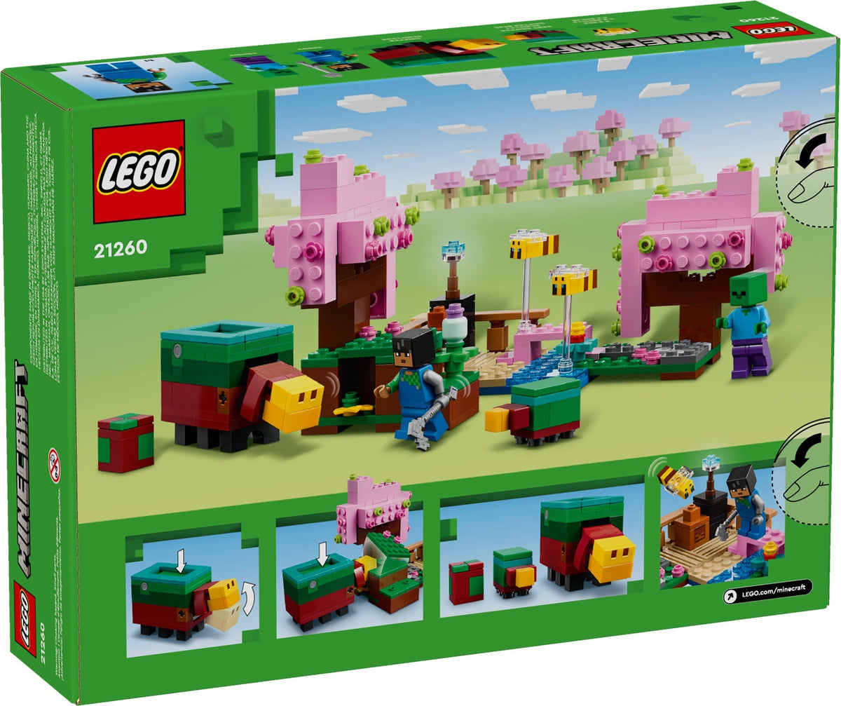 LEGO Minecraft 21260 Der Kirschblütengarten